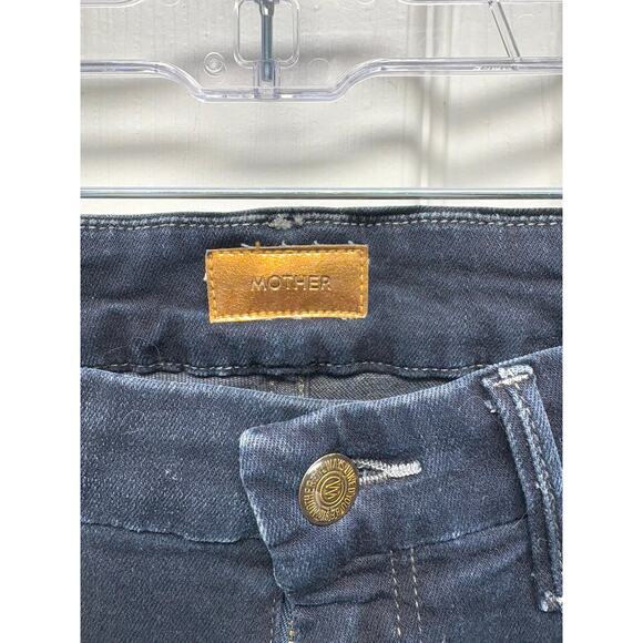 Mother Jeans High Waisted Looker Dark Wash Skinny Glam Streetwear Women’s 29 - Picture 3 of 8